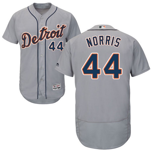 Tigers #44 Daniel Norris Grey Flexbase Authentic Collection Stitched MLB Jersey